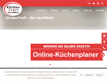 Tablet Screenshot of kuechentreff.net